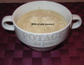 Velouté de haricots coco