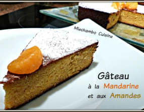 Gâteau à la mandarine et aux amandes