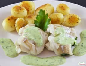 Cabillaud vapeur de persil