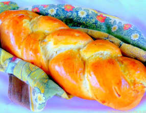 Pain brioché au miel