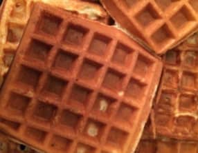 Gaufres à la banane
