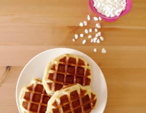 Gaufres liégeoises moelleuses