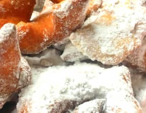 Bugnes au four qui finissent en friture parce que c’est comme ça