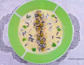 Soupe gourmande de riz sauvage aux accents amazoniens