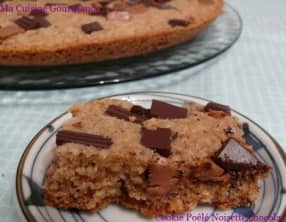 Cookie poêlé noisette chocolat