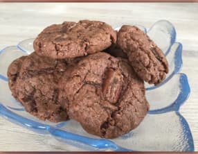 Cookies aux pépites de chocolats et noix de pécan