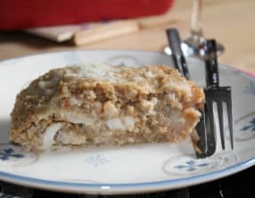 Gratin de quinoa au chou-fleur et dos de cabillaud