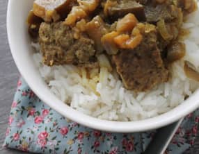 Riz à la viande hachée