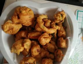 Beignets de légumes façon pakora