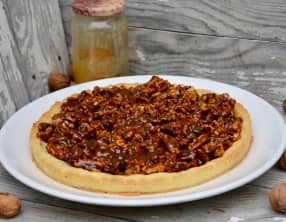 Tarte aux noix et au miel