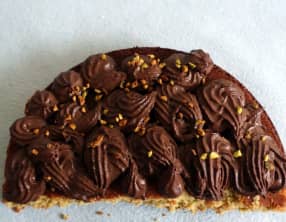 Gâteau moelleux pistache chocolat