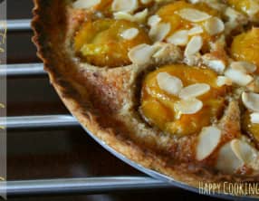 Tarte reines-claudes crème d’amande