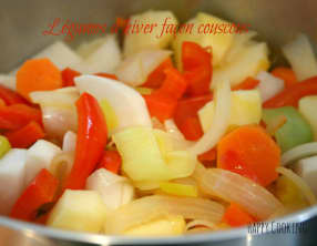 Légumes d’hiver façon couscous