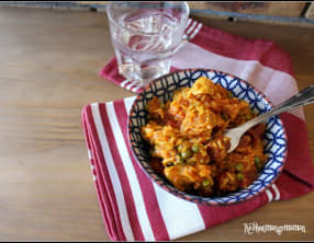 Riz à l'espagnole au poulet