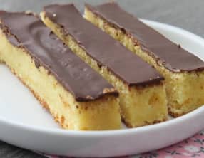 Gâteau clémentine et chocolat façon stick