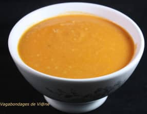 Velouté chou-fleur, tomate