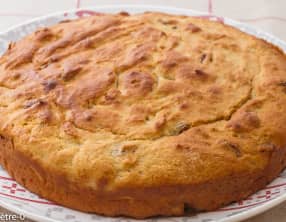 Cake à la ricotta et aux raisins