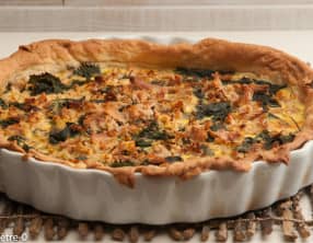 Tarte aux orties et au thon