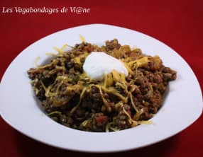 Lentilles con carne