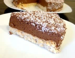 Duo de mousses chocolat coco