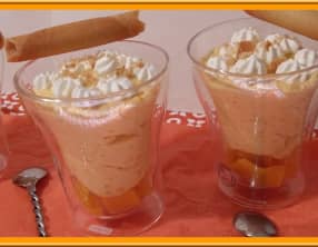 Mousse onctueuse de mangue