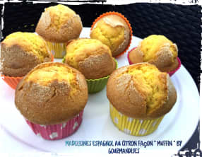Madeleine espagnole au citron façon " muffin "