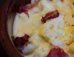 Gratin de chou-fleur au cheddar