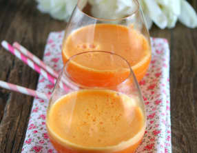 Jus de carottes bio et safran de provence