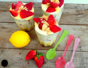Tiramisu fraises et lemon curd