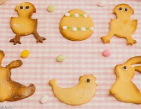 Petits sablés de Pâques