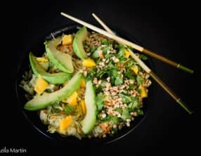 Salade de choucroute crue façon Thaï