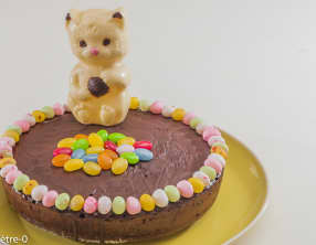 Gâteau au chocolat fondant de Pâques