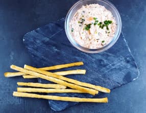 Rillettes de truite à la pomme