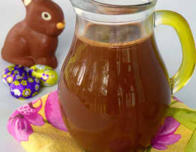 Sauce au chocolat au lait