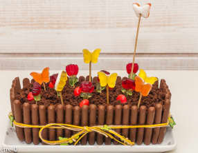 Jardinière au chocolat