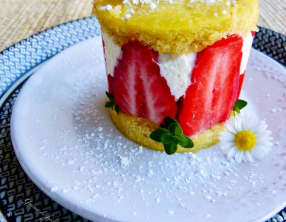 Little fraisier à la Tonka