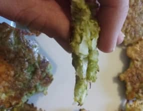 Galettes aux brocolis