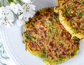Rösti de pomme de terre à l'ail des ours