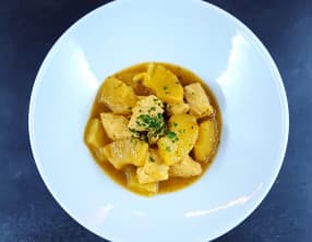 Poulet à l’ananas et aux épices cajun