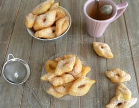 Les bugnes moelleuses de Mardi gras