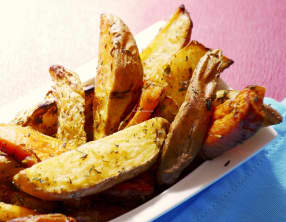 Frites maison au four en un tournemain.