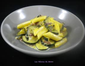 Penne et courgettes alla carbonara de Jamie Oliver