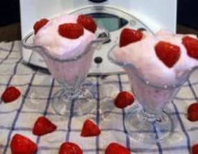 Mousse à la fraise