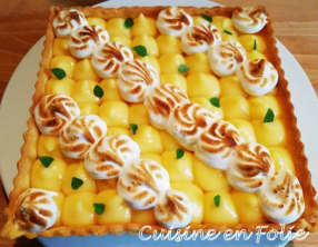 Tarte au citron meringuée