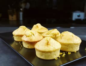 Muffins à la pomme et à la bergamote presque légers