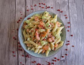 Salade de pâtes aux saveurs nordiques