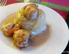 Risotto de Saint-Jacques au Comté