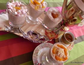 Perles de tapioca au thé et crème de coco
