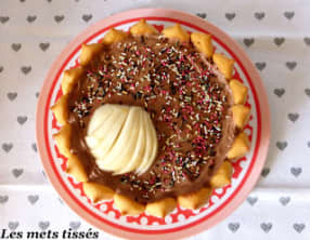 Charlotte poires chocolat