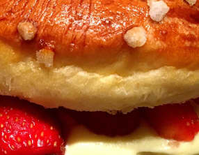 Mes mini tropéziennes aux fraises